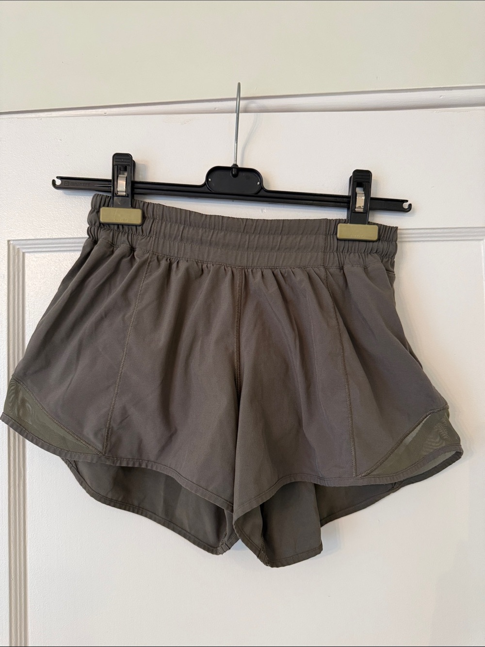 lululemon athletica Olive Green Women's Run Shorts